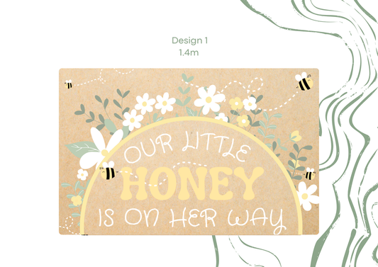 A little honey… Baby Shower Banner