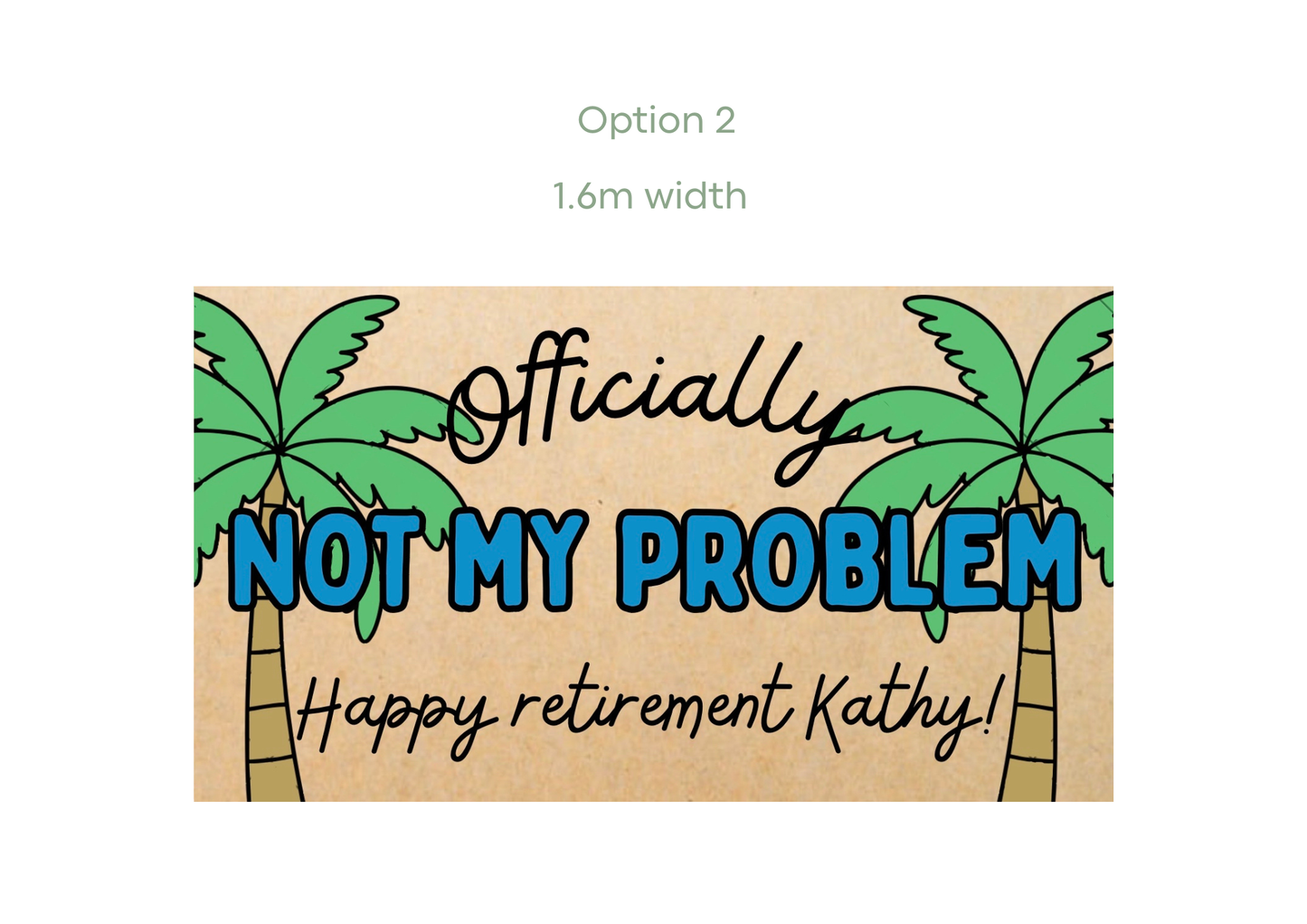 Retirement Banners