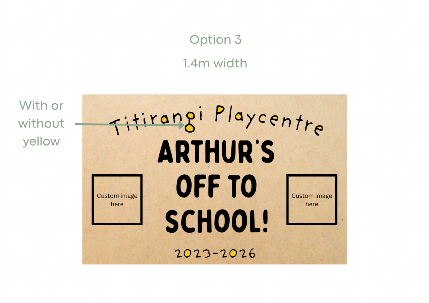 Playcentre Banners