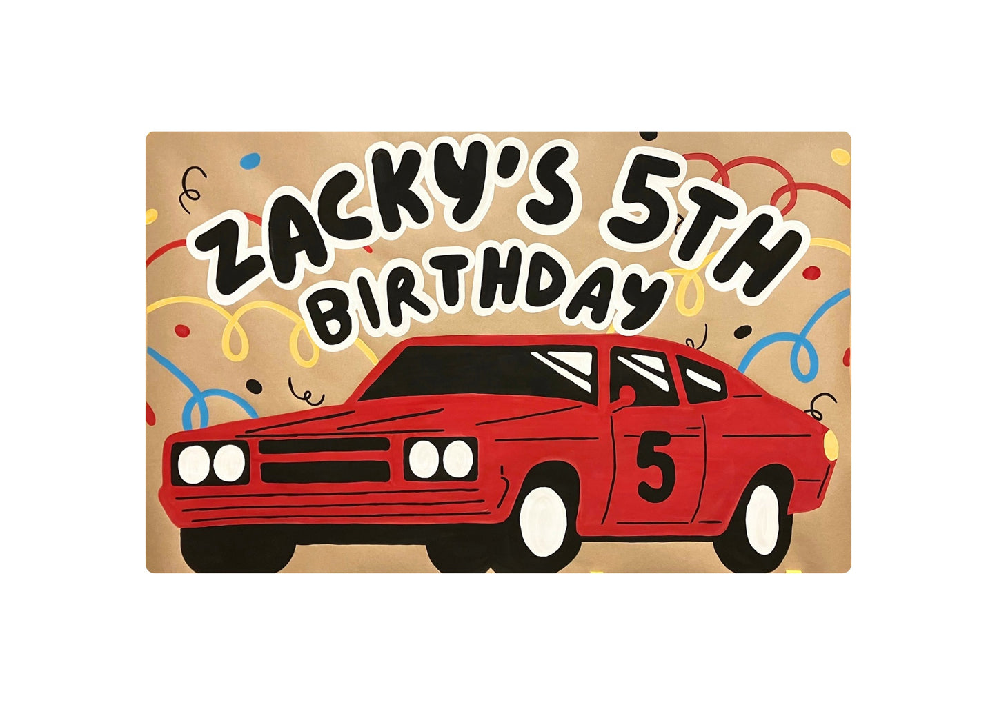 Large Car Icon Banners