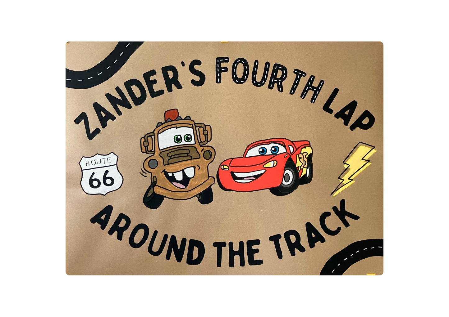 Cars Kids Birthday Banners