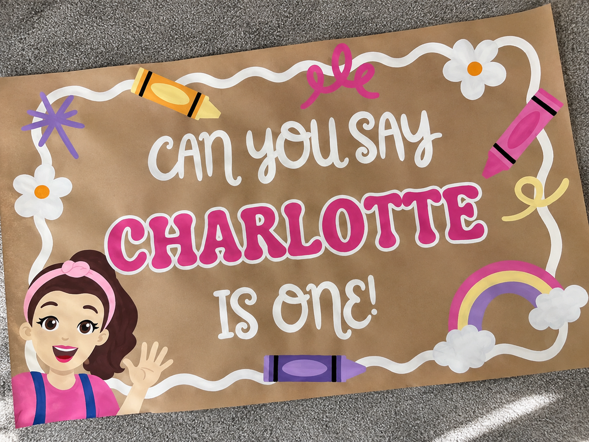 Ms Rachel Birthday Banner