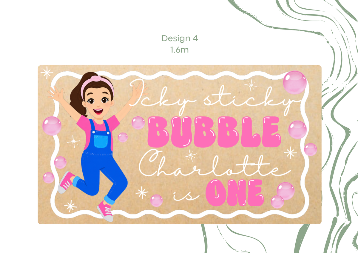Ms Rachel Birthday Banner